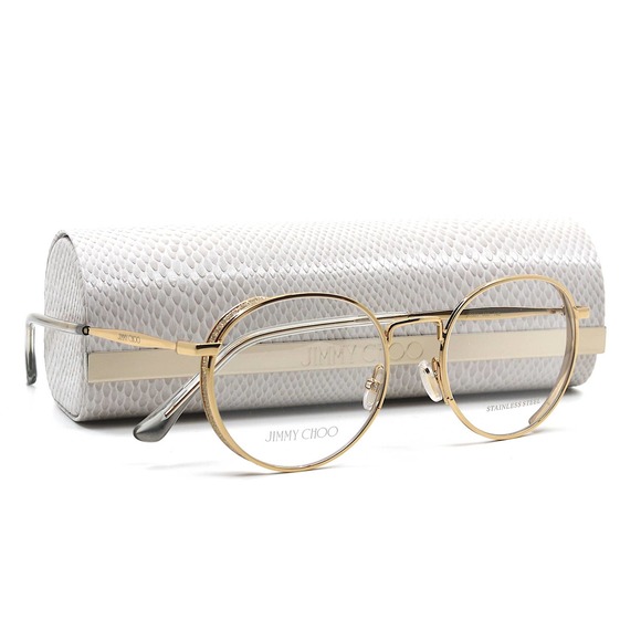Jimmy Choo Accessories - NEW JIMMY CHOO JC301 ROSE GOLD AUTHENTIC EYEGLASSES FRAME